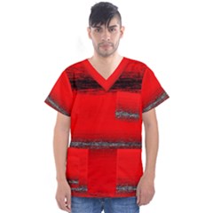 Ombre Men s V-Neck Scrub Top