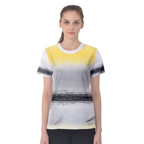 Ombre Women s Sport Mesh Tee by ValentinaDesign