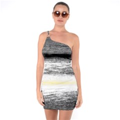 Ombre One Soulder Bodycon Dress