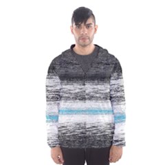 Ombre Hooded Wind Breaker (men) by ValentinaDesign