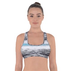 Ombre Cross Back Sports Bra