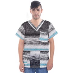 Ombre Men s V-neck Scrub Top