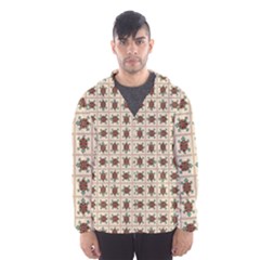 Native American Pattern Hooded Wind Breaker (men) by linceazul