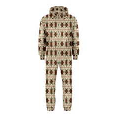 Native American Pattern Hooded Jumpsuit (kids)