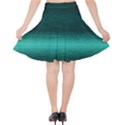 Ombre Velvet High Waist Skirt View2