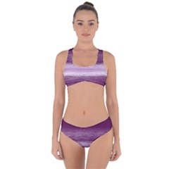 Ombre Criss Cross Bikini Set