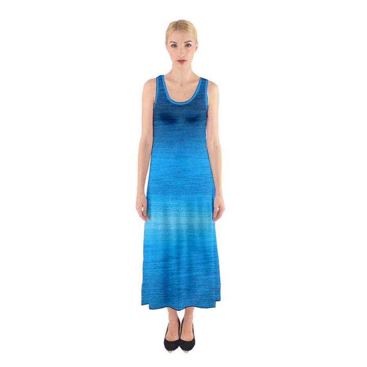 Ombre Sleeveless Maxi Dress