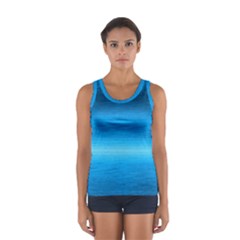 Ombre Sport Tank Top  by ValentinaDesign