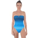 Ombre Tie Back One Piece Swimsuit View1