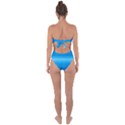 Ombre Tie Back One Piece Swimsuit View2