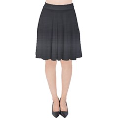 Ombre Velvet High Waist Skirt