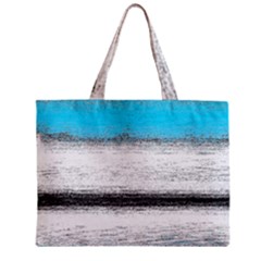 Ombre Zipper Mini Tote Bag by ValentinaDesign