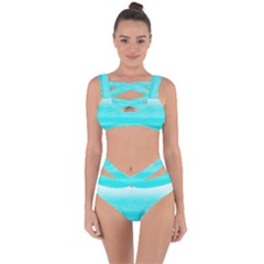 Ombre Bandaged Up Bikini Set 