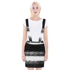 Ombre Braces Suspender Skirt