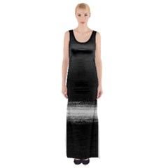 Ombre Maxi Thigh Split Dress by ValentinaDesign