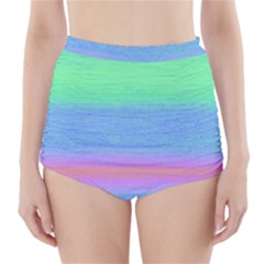 Ombre High-waisted Bikini Bottoms by ValentinaDesign