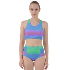 Ombre Racer Back Bikini Set by ValentinaDesign