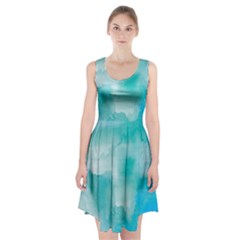 Ombre Racerback Midi Dress by ValentinaDesign