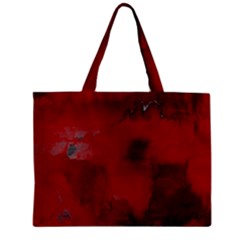 Ombre Zipper Mini Tote Bag by ValentinaDesign