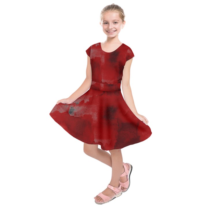 Ombre Kids  Short Sleeve Dress