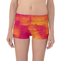 Ombre Reversible Boyleg Bikini Bottoms by ValentinaDesign