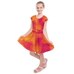 Ombre Kids  Short Sleeve Dress by ValentinaDesign