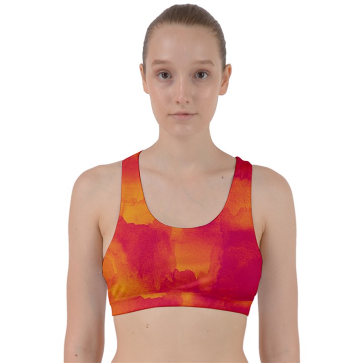 Ombre Back Weave Sports Bra