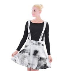 Ombre Suspender Skater Skirt