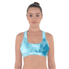 Ombre Cross Back Sports Bra