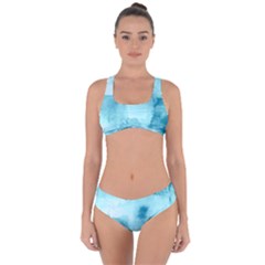 Ombre Criss Cross Bikini Set