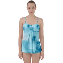 Ombre Babydoll Tankini Set