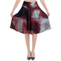 Ombre Flared Midi Skirt by ValentinaDesign