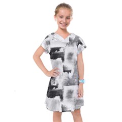 Ombre Kids  Drop Waist Dress