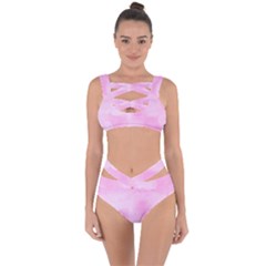 Ombre Bandaged Up Bikini Set 