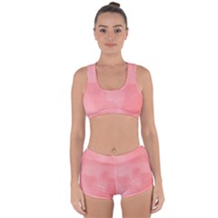 Ombre Racerback Boyleg Bikini Set