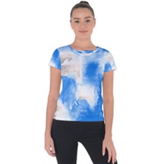 Ombre Short Sleeve Sports Top 