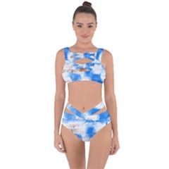 Ombre Bandaged Up Bikini Set 