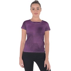 Ombre Short Sleeve Sports Top 