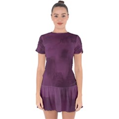 Ombre Drop Hem Mini Chiffon Dress by ValentinaDesign