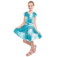 Ombre Kids  Short Sleeve Dress by ValentinaDesign