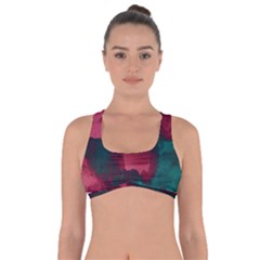 Ombre Got No Strings Sports Bra by ValentinaDesign