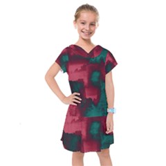 Ombre Kids  Drop Waist Dress