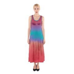 Ombre Sleeveless Maxi Dress by ValentinaDesign