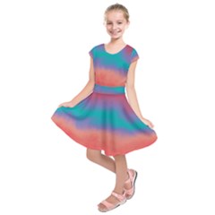 Ombre Kids  Short Sleeve Dress by ValentinaDesign