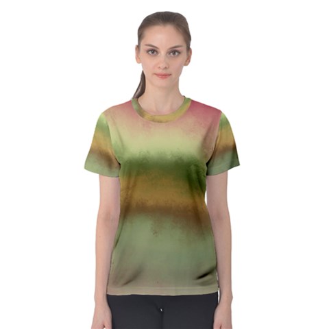 Ombre Women s Sport Mesh Tee by ValentinaDesign