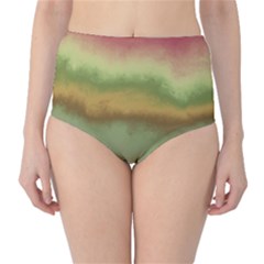 Ombre High-waist Bikini Bottoms by ValentinaDesign