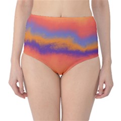 Ombre High-waist Bikini Bottoms by ValentinaDesign