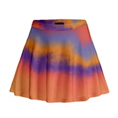 Ombre Mini Flare Skirt by ValentinaDesign