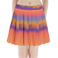 Ombre Pleated Mini Skirt by ValentinaDesign