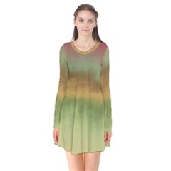 Ombre Flare Dress by ValentinaDesign